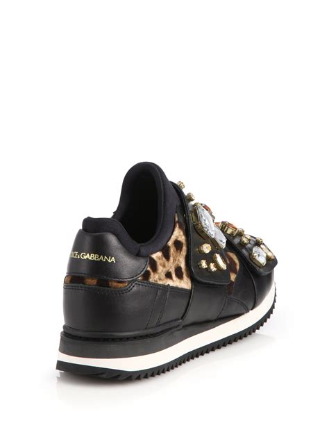 dolce gabbana leoparded|dolce and gabbana leopard sneakers.